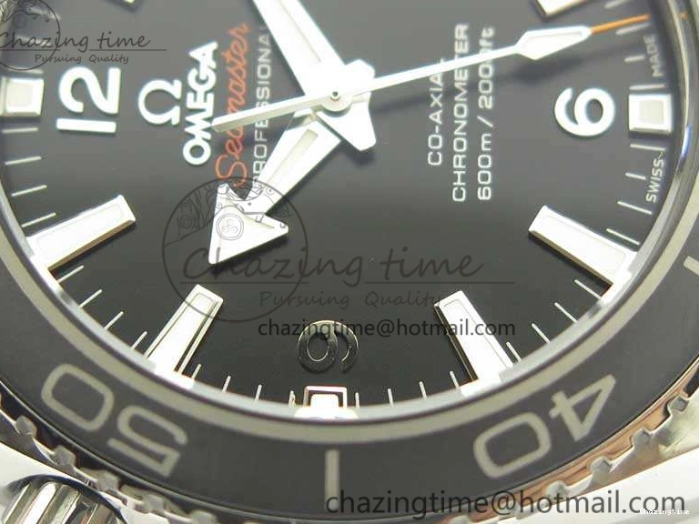 1230 Sleek Planet Ocean Professional Ceramic Bezel 42mm 1:1 MK Best Edition Silver Markers On SS Bracelet A 8085